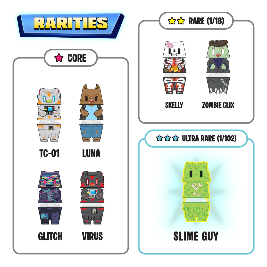 TapCap Creatures Blind Box